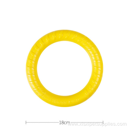 Factory sales EVA resistant pull ring pet toy